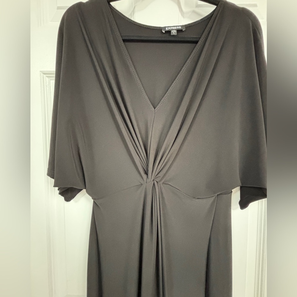 Express Mid Length Black Dress